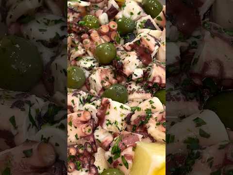 Polpo all'insalata a modo mio