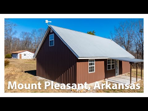 Land and Home for Sale | 579 Falcon Way Mount Pleasant, AR 72561 Listed at $249,900 Walk Through