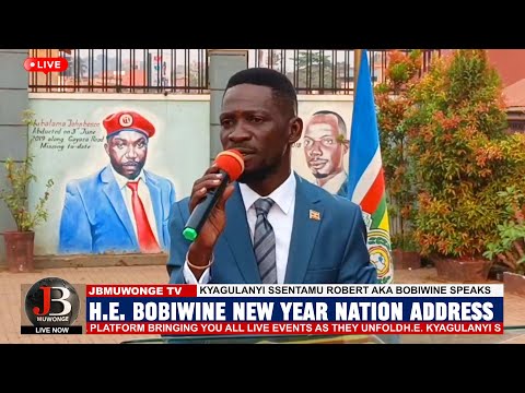 H.E. Bobiwine New Year National Address that hs sent fears in Museveni's Camp - Change is Coming.
