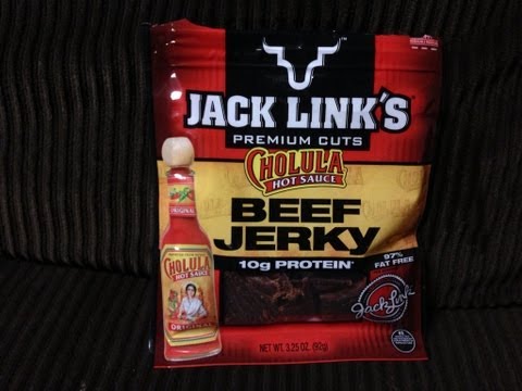 Jack Link's Cholula Hot Sauce Beef Jerky Review