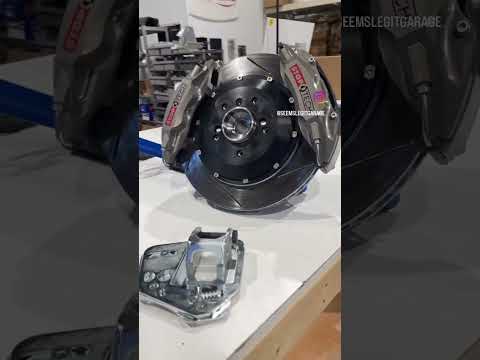 Seems Legit Garage dual caliper setup!!!