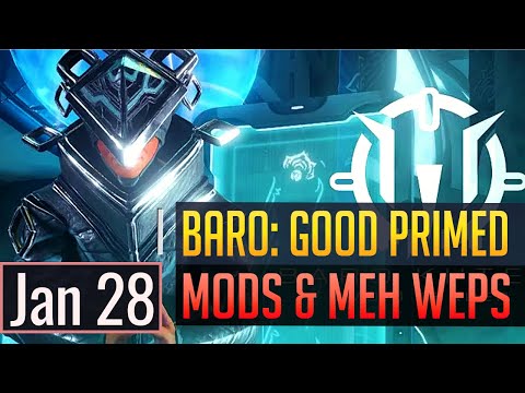 Warframe | BARO KI'TEER: NEW 2022 - GOOD MODS & MEH WEPS - Jan 28th (PC) (CONSOLE IN PINNED)
