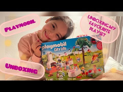 PLAYMOBIL unboxing the House Warming Party✨| Playmobil | Deutschland | Kids | Fun |