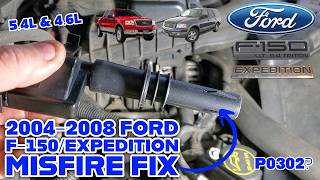 2004-2008 Ford F-150 & Expedition 5.4 & 4.6 Misfire Fix With Coil Replacement