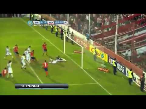 Gol de Penco Instituto 1 Independiente 2 Fecha 41 Torneo Primera B Nacional FPT