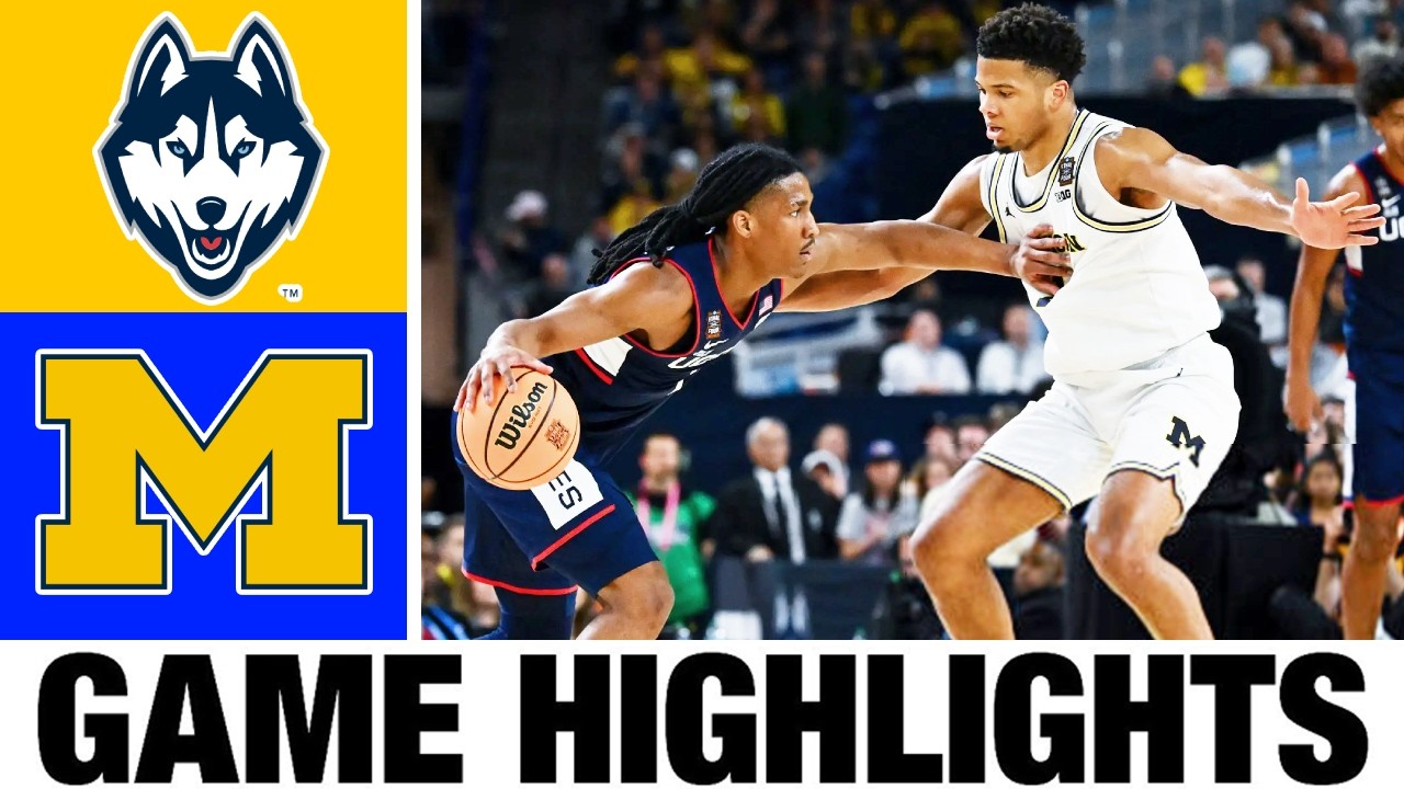 #1 Michigan vs UConn FULL GAME Highlights | Men's Basketball CHAMPIONSHIP | College Basketball 2026
