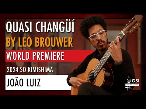 João Luiz performs "Sonata Cubana N. 7: Quasi Changüí" by Leo Brouwer on a 2024 So Kimishima guitar