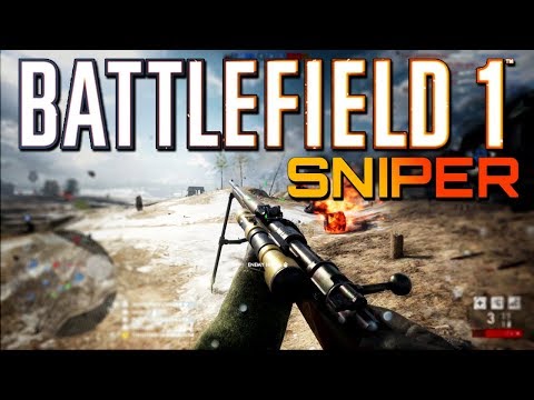 Battlefield 1: Sniper Support on Galicia - TSAR DLC (4K PS4 PRO Multiplayer Gameplay)