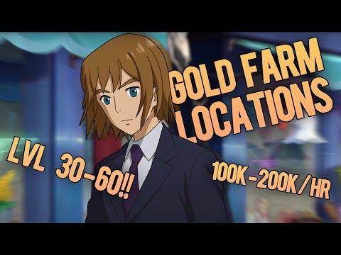 Ni No Kuni Gold Farm Locations (Level 30-60)