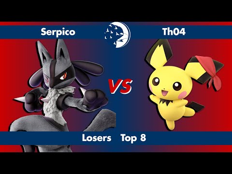 Serpico (Lucario) VS Th04 (Pichu) | Losers Top 8 | -The Flock #6- | Ultimate Singles