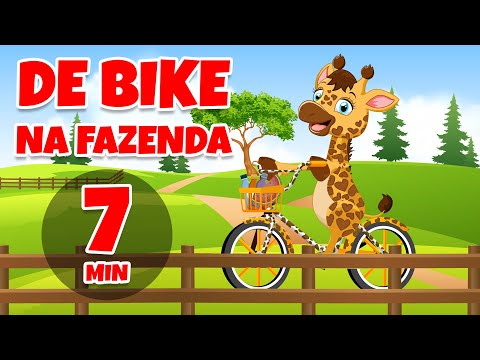 De Bike na Fazenda - Giramille 7 min | Desenho Animado Musical
