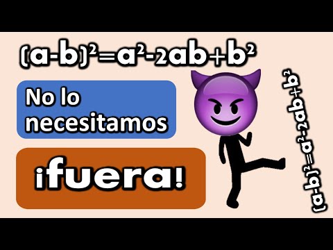 PRODUCTOS NOTABLES BINOMIO AL CUADRADO SUMA Y RESTA