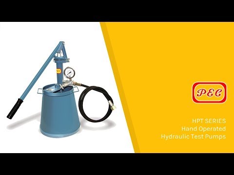 Hand Operated Hydraulic Test Pumps