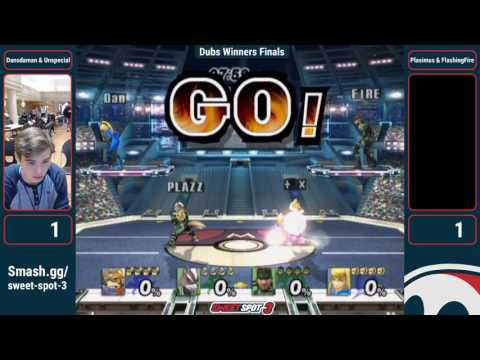 Sweet Spot 3 PM - Unspecial & Dansdaman Vs. Plasimus & FlashingFire - Doubles Winners Finals