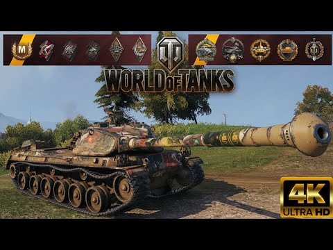 SMV CC-56 - Siegfied Line map - 9 kills - 3,4k damage World of Tanks replay 4K