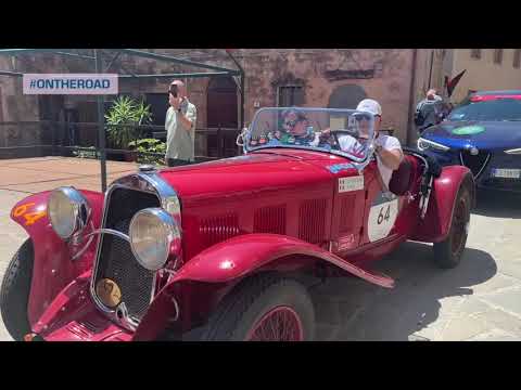 La 1000 Miglia “inedita”: le spettacolari immagini delle auto da sogno. GUARDA IL VIDEO