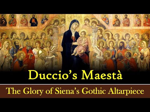 Exploring Duccio’s Masterpiece: The Maestà Explained #DuccioDiBuoninsegna #Maestà