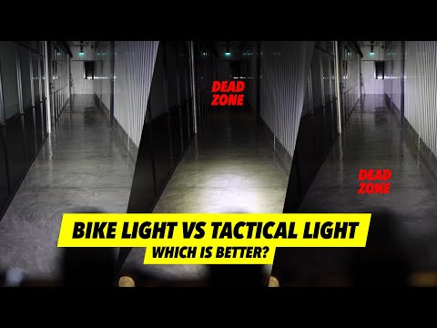 Which Is Better? Bike Light or Tactical Light?