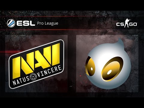 CS:GO - NaVi vs. Dignitas [Cbble] - ESL Pro League Season 1 Finals - Group A Map 2