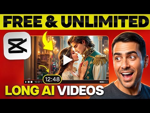 FREE and UNLIMITED: CapCut Instant AI Video (1 Prompt = 10-Min Videos)