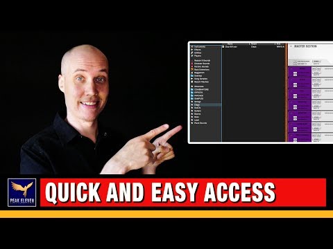 Reason 9.5 Quick Tutorial - Organize your Sounds and Presets