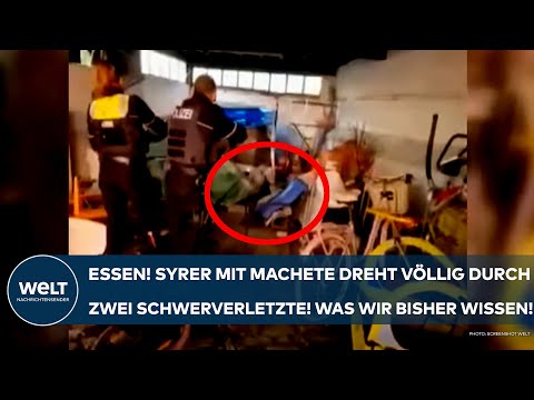 Video Thumbnail: ESSEN: Syrer mit Machete dreht völlig durch! Zwei Schwerverletzte! Was wir bisher wissen!