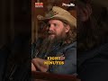 The quote Chris Stapleton ends with here is just too good 😮‍💨