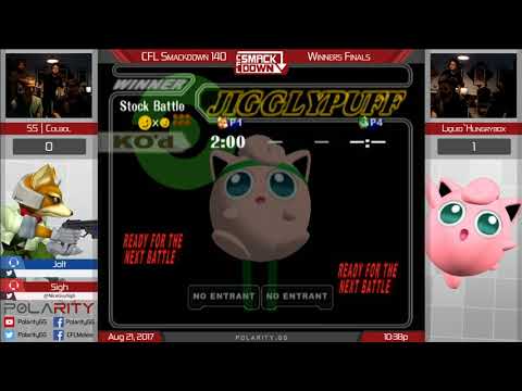 CFL Smackdown 140 Melee - SS | Colbol (Fox) vs Liquid`Hungrybox (Puff) - Winners Finals