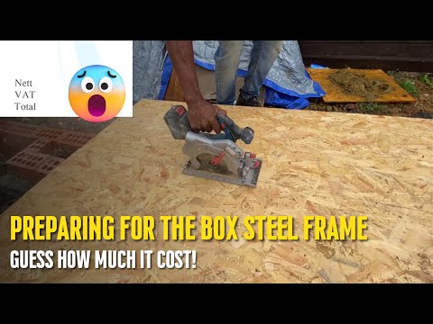 Box steels are expensive! Boarding up the extension - London Extension build - Episode 16