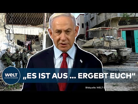 Video Thumbnail: KAMPF UM GAZA: Intensive Gefechte werden heftiger - Aufruf an Hamas zu kapitulieren