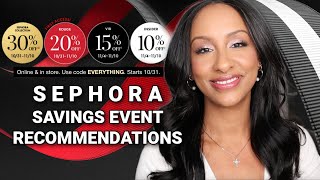 Sephora Savings Event 2025 🛍️ My Luxury Recommendations | Best Makeup, Skincare Haircare & Fragrance