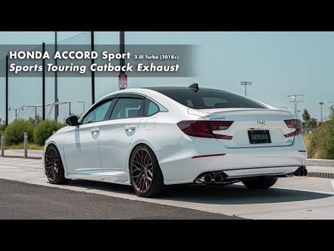 REMARK Sports Touring Catback Exhaust - Honda Accord 2.0l Turbo [2018+]