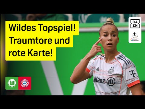 VfL Wolfsburg - FC Bayern München | Frauen Bundesliga | DAZN Highlights
