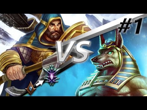 SMITE:  Ullr vs Anubis (Bronze to Masters#1)