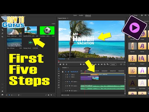 Adobe Premiere Elements 2025: The First 5 Things You Should Do!