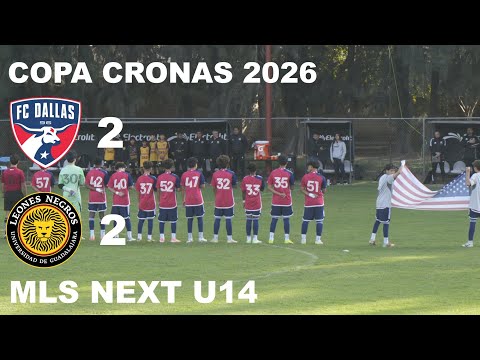 Heart-Stopping Finish | FC Dallas vs Leones Negros UDG | Copa Cronas #FCDallas #mlsnext #YouthSoccer