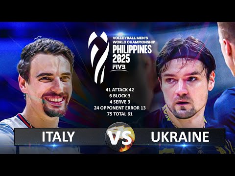 Italy vs Ukraine | Men's World Championship 2025