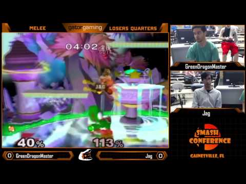 SC 20: GreenDragonMaster (Fox) vs Jag (Yoshi) - Melee Losers Bracket