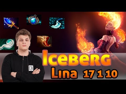 TSpirit.Iceberg в салат выиграл мид у Dendi.