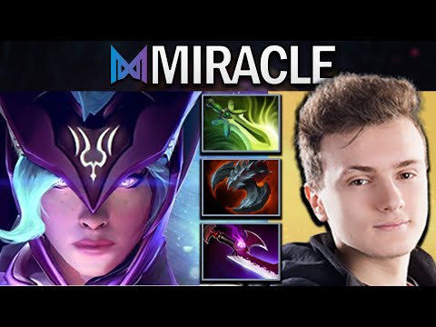 Luna Dota 2 Gameplay Nigma.Miracle with 21 Kills and Physical Build