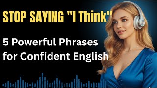 Tired of "I Think"? These 5 Advanced Alternatives Instantly Upgrade Your Speech