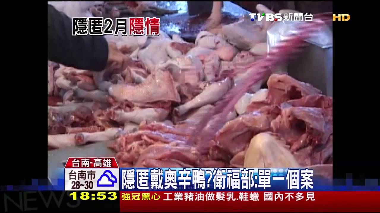 隱匿戴奧辛鴨？　衛福部：單一個案