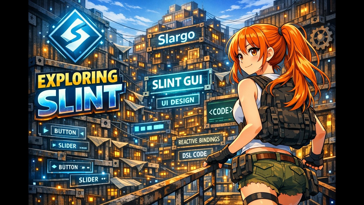 Rust programming language GUI in 2 Minutes: Build Native Apps with Slint (No HTML or JS)