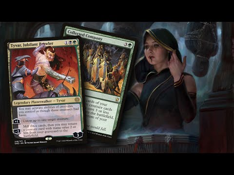 Tyvar, Jubilant Brawler Collected Company Golgari Sacrifice - Explorers of Pioneer