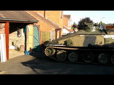 CVRT cvr(t) Alvis Striker FV102 Swingfire Tank First Move for 15 Years