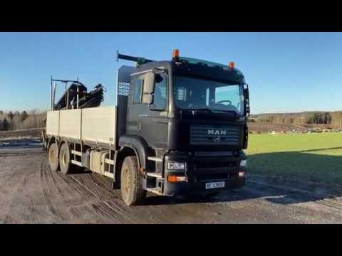 Kranbil Man TGA 26.310 selges via klaravik.no