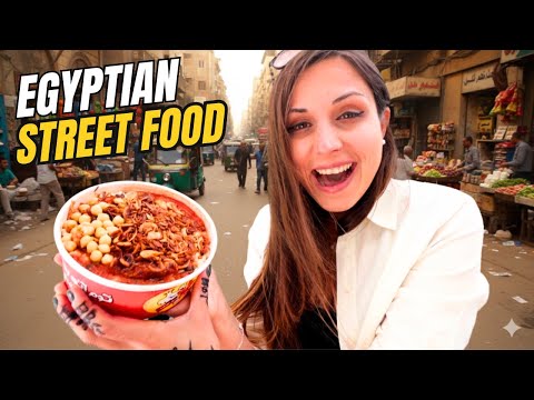 INCREDIBLE EGYPT FOOD TOUR in CAIRO | MUST TRY 15 EGYPTIAN FOODS