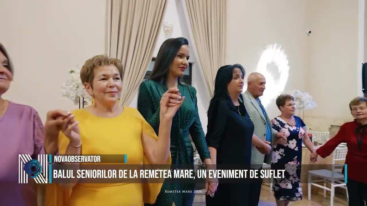 Balul Seniorilor de la Remetea Mare, un eveniment de suflet