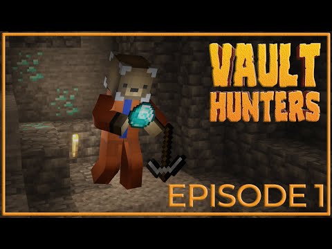 New World and DIAMONDS - Minecraft Vault Hunters Lets Play Episode 1 (Stream VOD)