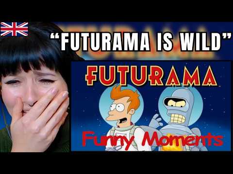 British Girl Reacts to Futurama Funniest Moments